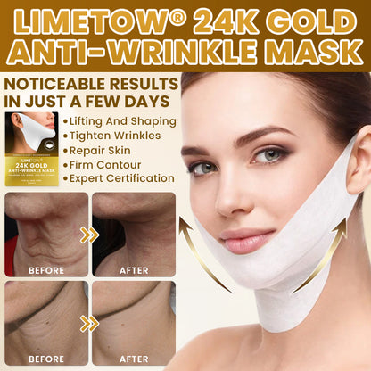 LIMETOW® 24K Gold Anti-Wrinkle Mask🔥 LIMITED SPECIAL OFFER 🔥