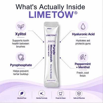 LIMETOW® Purple Mouthwash