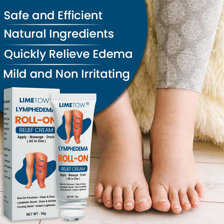 LIMETOW® Roll-On Relief Cream for Swelling & Lymphatic Drainage