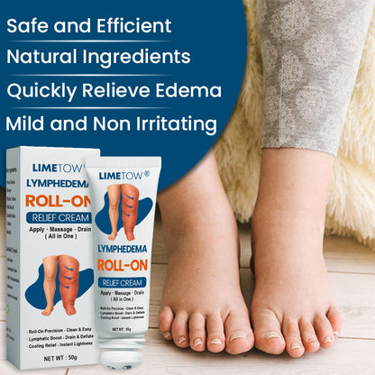 LIMETOW® Roll-On Relief Cream for Swelling & Lymphatic Drainage