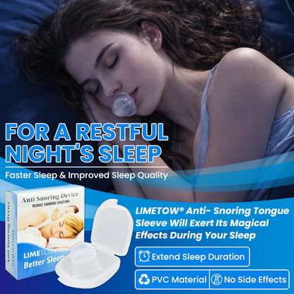 LIMETOW® Anti-Snoring Tongue Sleeve