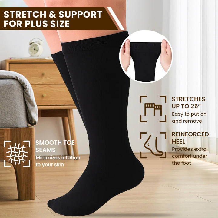 LIMETOW® Advanced Wide Compression Socks For Pain Relief