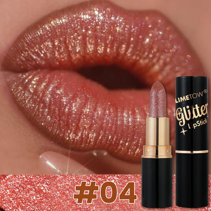 LIMETOW® Diamond Lip Gloss Glitter Lipstick