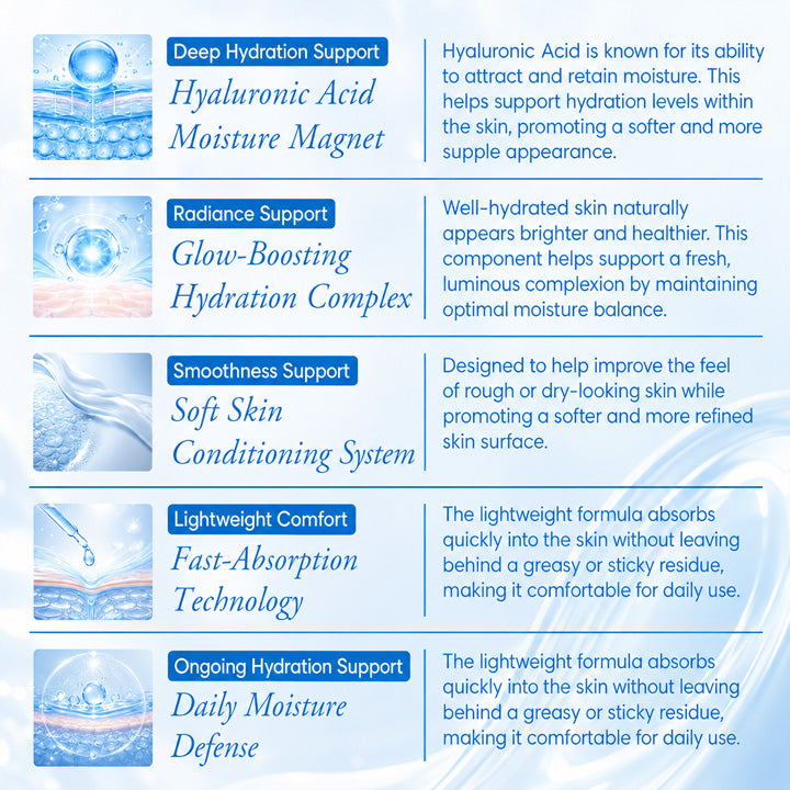 LIMETOW®  Hyaluronic Acid Brightening Face Serum