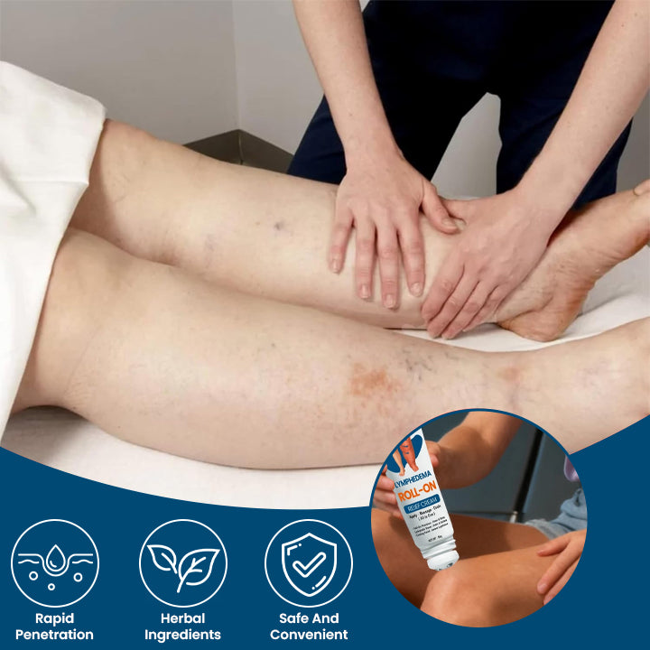 LIMETOW® Roll-On Relief Cream for Swelling & Lymphatic Drainage
