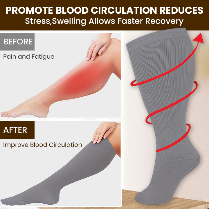 LIMETOW® Advanced Wide Compression Socks For Pain Relief
