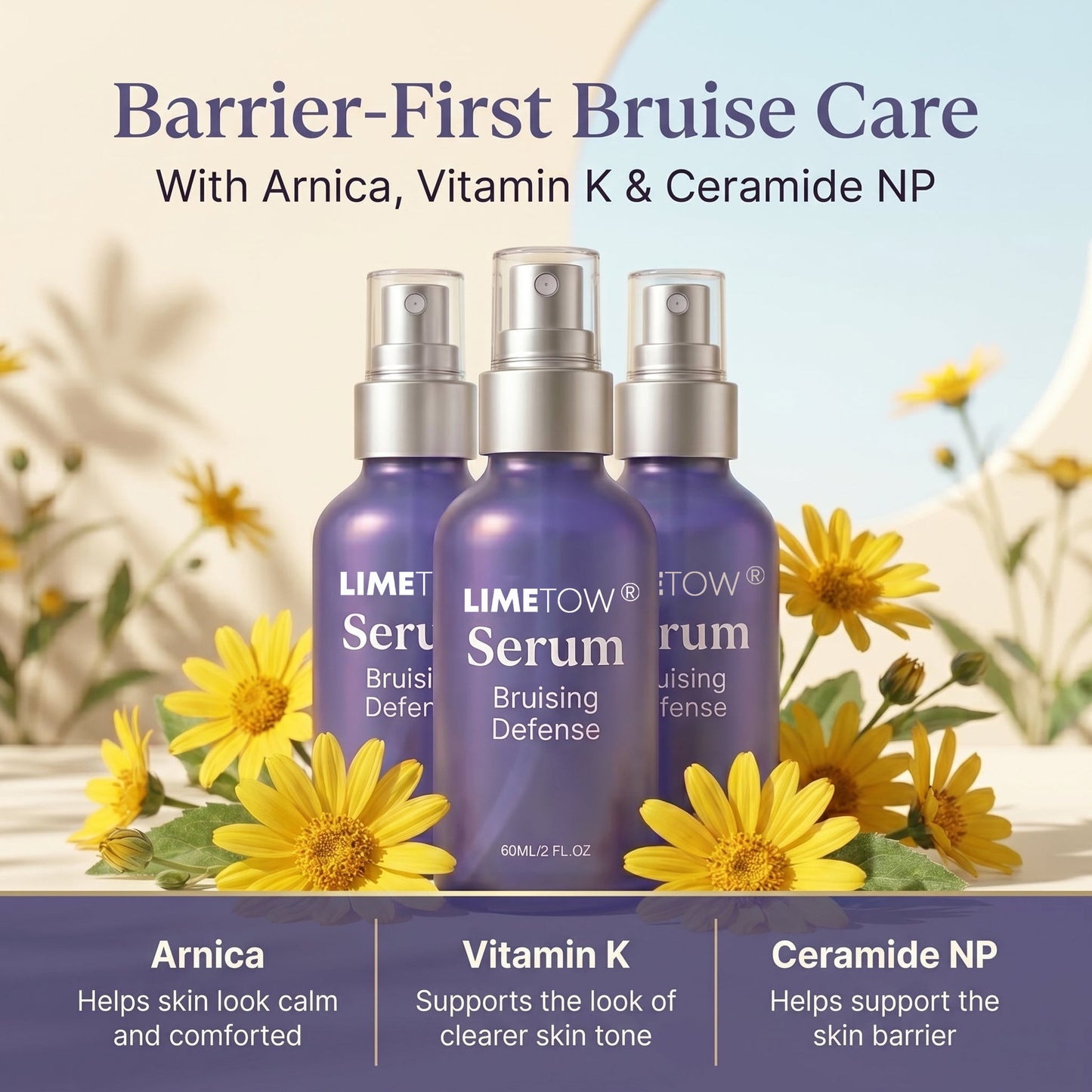 LIMETOW® Serum For bruise-prone,thin & sensitive skin
