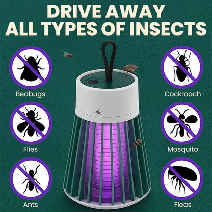 LIMETOW® USB/Rechargeable Mosquito and Fly Trap Lamp – Solar-Powered, Versatile, & Incredibly Effective!