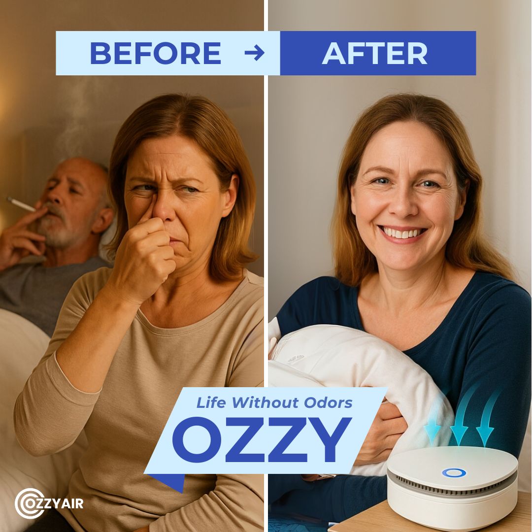 Eliminate Smoke, Pet & Kitchen Odors in 1-Click