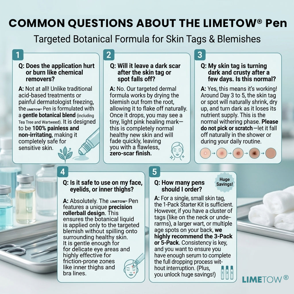 Limited-Time Offer⚡LIMETOW® ⚡Skin Tag & Spot Eraser | Remove skin tags / age spots / dark pigmentation / stubborn skin concerns / raised skin growths / small neck bumps…（副本）