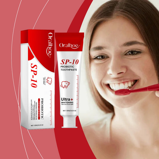 LIMETOW®Super Probiotic Toothpaste Spring Mint Burst- Strengthens Enamel,Brightens Smile Delivers Long- Lasting Freshness