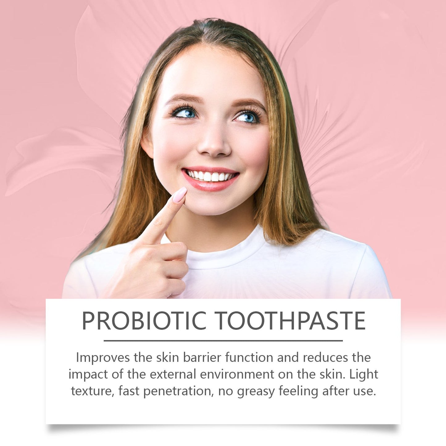 LIMETOW®Super Probiotic Toothpaste Spring Mint Burst- Strengthens Enamel,Brightens Smile Delivers Long- Lasting Freshness