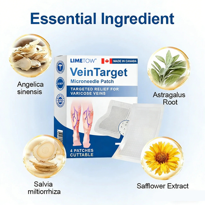 🇨🇦👨‍⚕️✅✅LIMETOW® VeinTarget Microneedle Patch