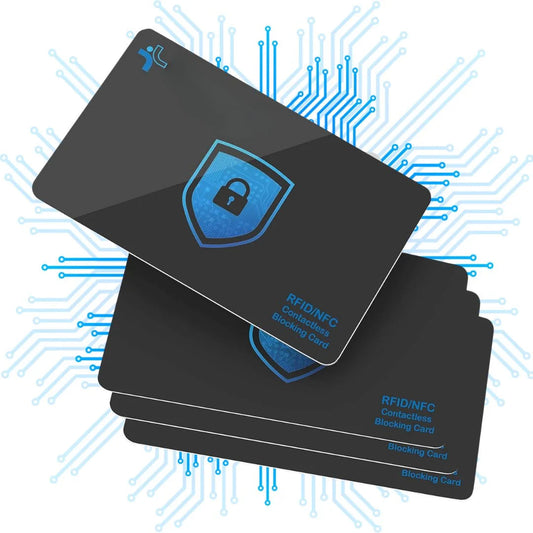 Protect Your Wallet from Digital Thieves Instantly NFC Shielding Card Blocker RFID Blocking Card