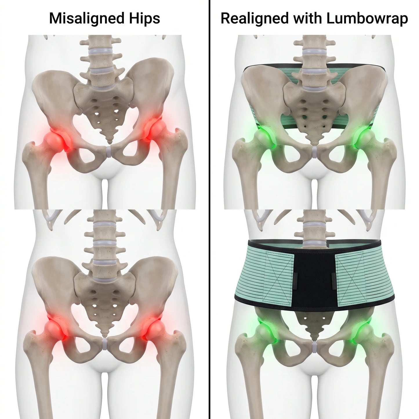 ⚡Limited-Time Offer-Dual-Compression Back & Hips Stability Brace