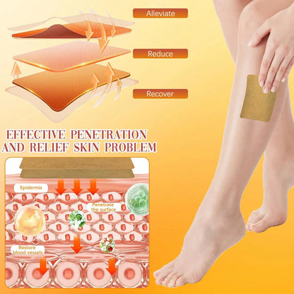 Spider & Varicose Vein Patches | Natural Herbal Therapy for Swelling, Fatigue & Vein Health