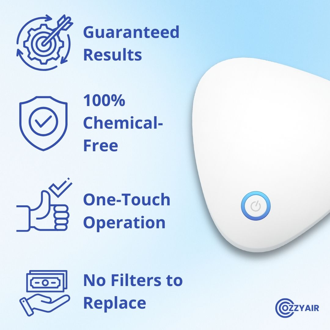 Eliminate Smoke, Pet & Kitchen Odors in 1-Click