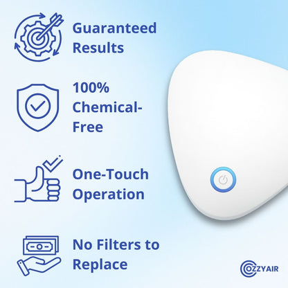 Eliminate Smoke, Pet & Kitchen Odors in 1-Click